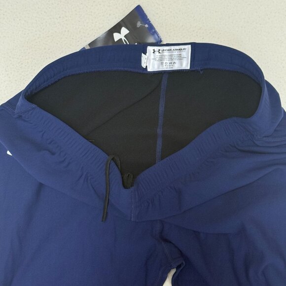 NWT Under Armour Men's ColdGear Compression Leggings - Navy Blue - Size XXL - Picture 6 of 7